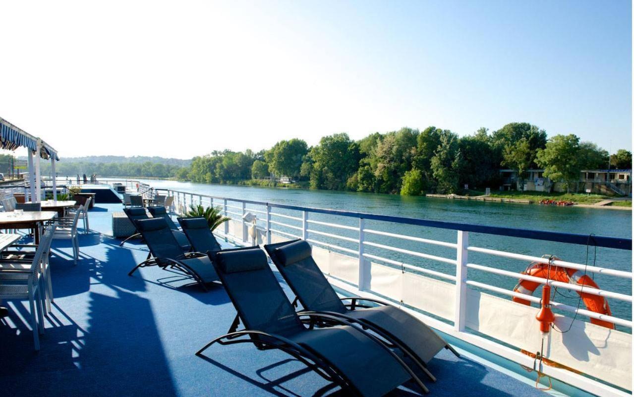 Bateau Hotel A Quai Le Chardonnay Avignon Exterior foto